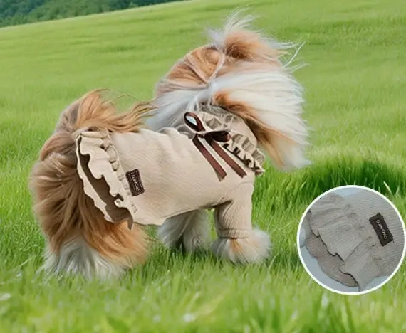 Pet knitted dress