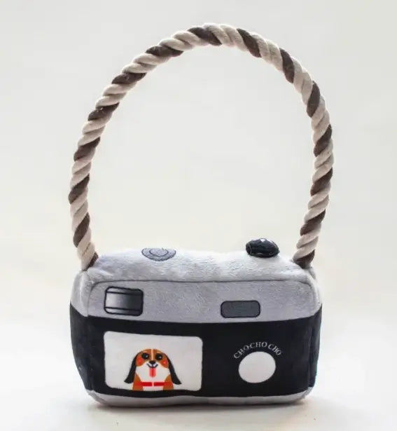 Pet toy imitation camera